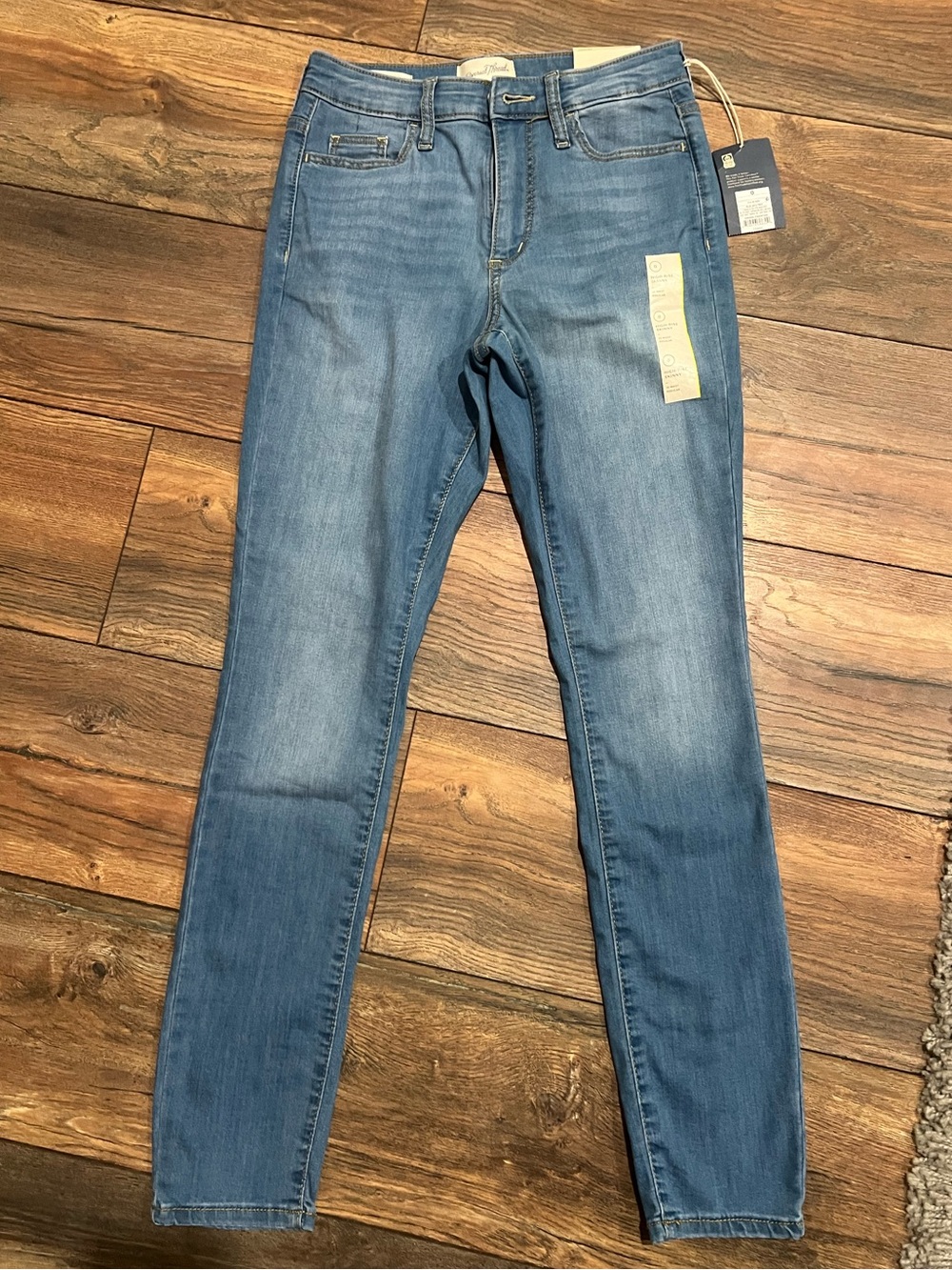 { universal thread } high rise skinny jeans sz 0
